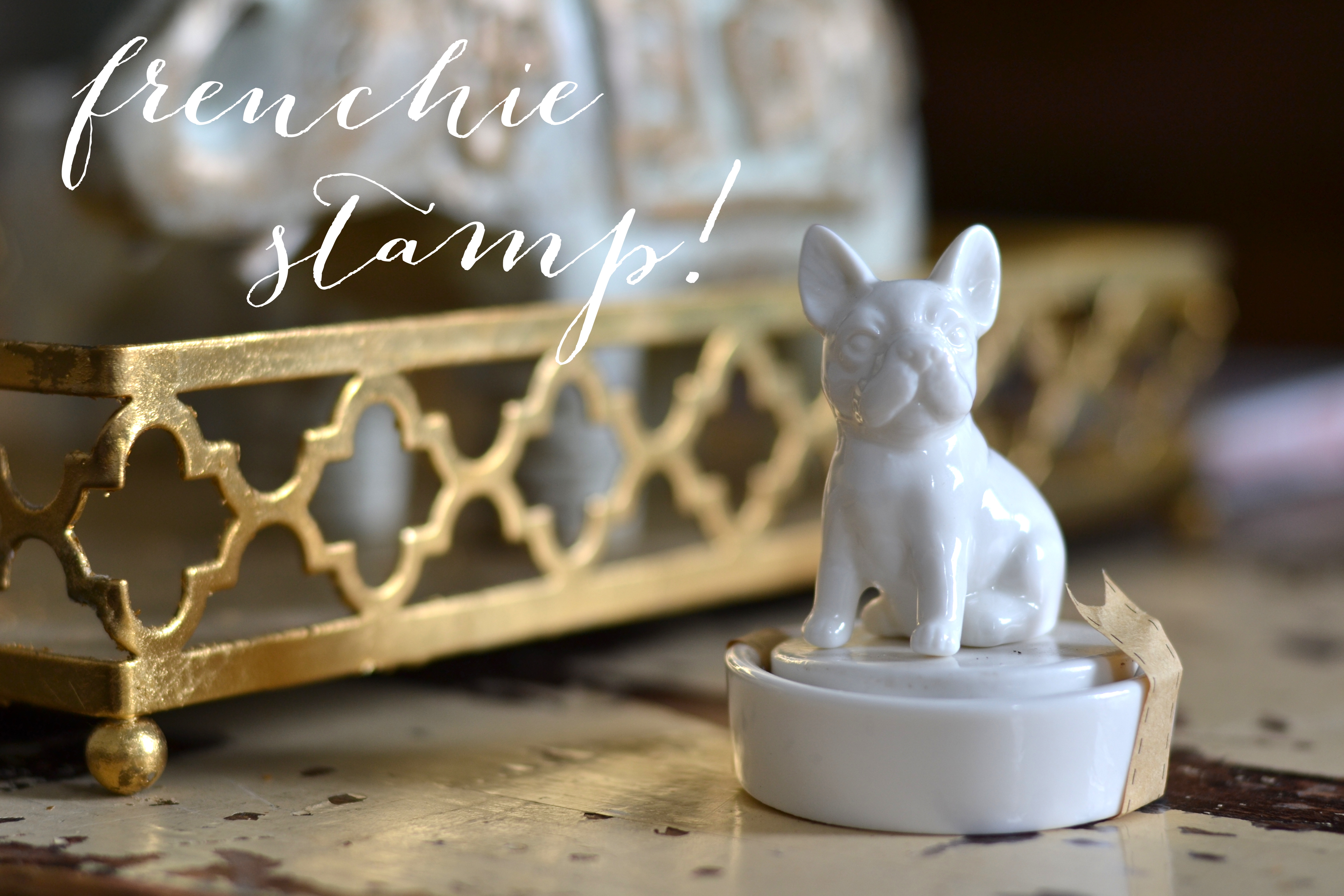 frenchie stamp