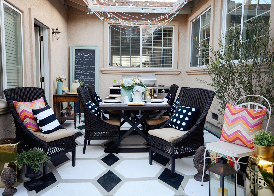 Home Depot Patio Challenge // www.brittanymakes.com