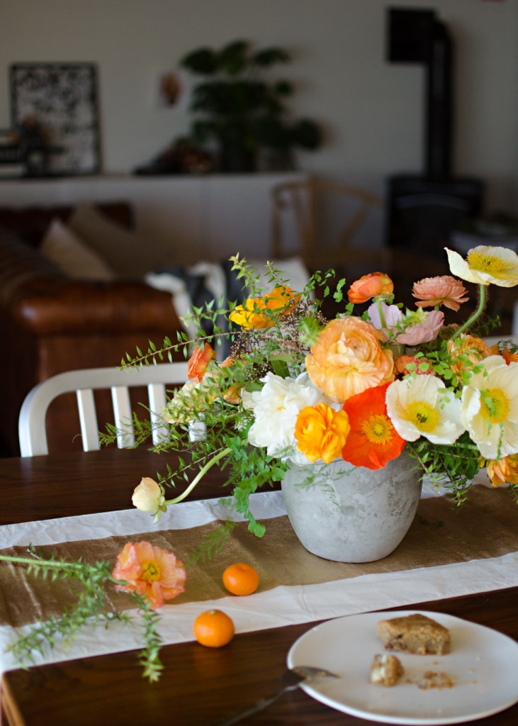 the flower workshop // January blooms