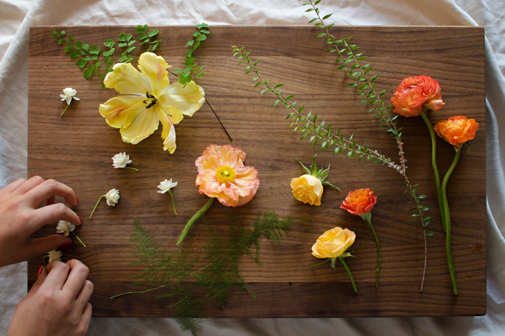 the flower workshop // January blooms