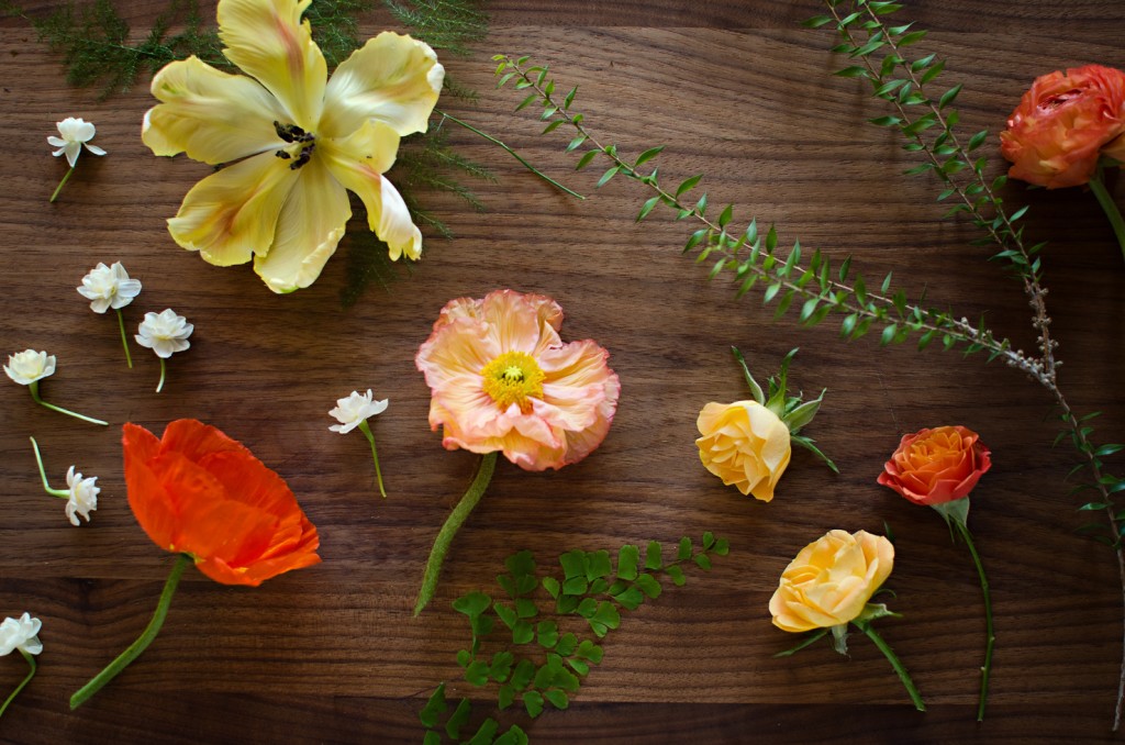 the flower workshop // January blooms