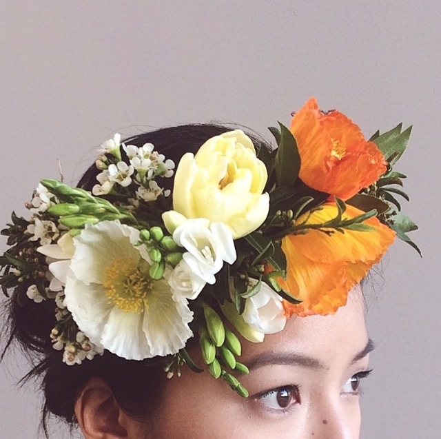 flower crown // Amanda Luu 