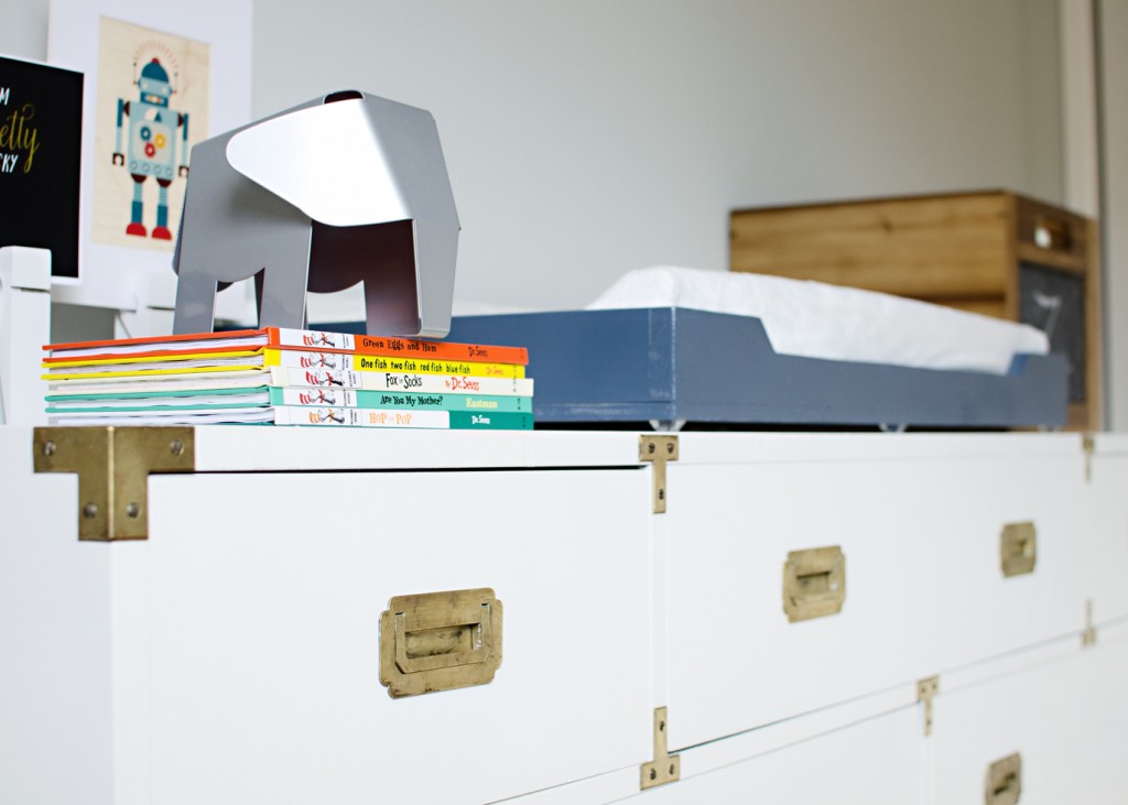 DIY Changing Table Tray | brittanyMakes