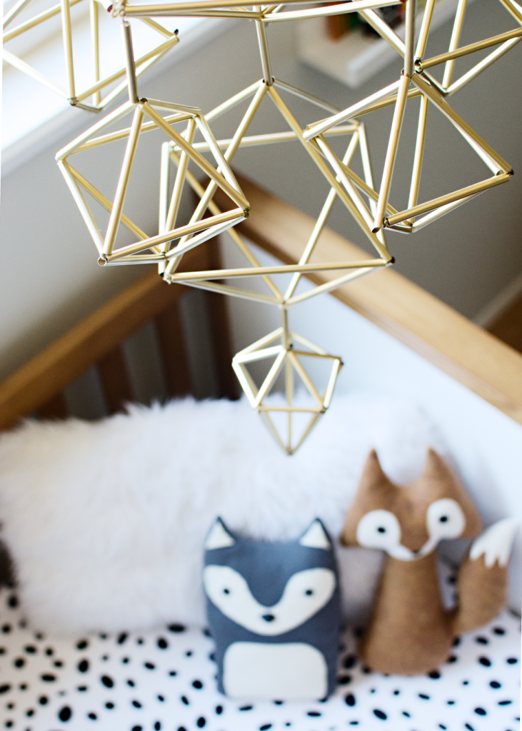 DIY Himmeli Mobile | brittanyMakes