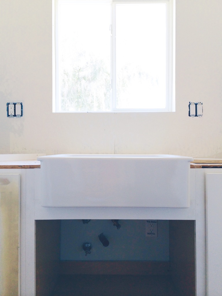 farmhouse sink // brittanyMakes