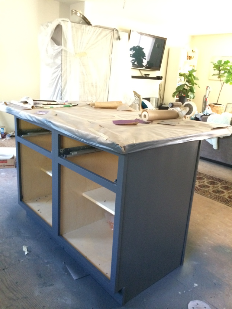 cabinets painted // brittanyMakes