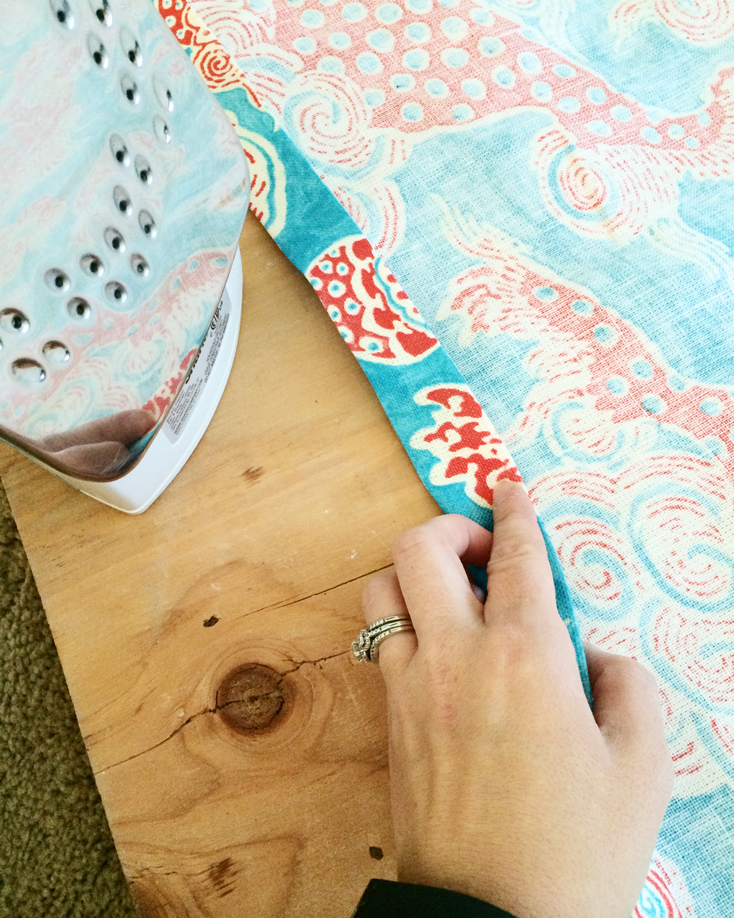 DIY raw wood valance // brittanyMakes