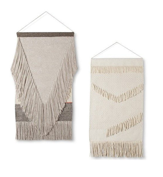 Nate Berkus Fringe Wall Hangings // brittanyMakes