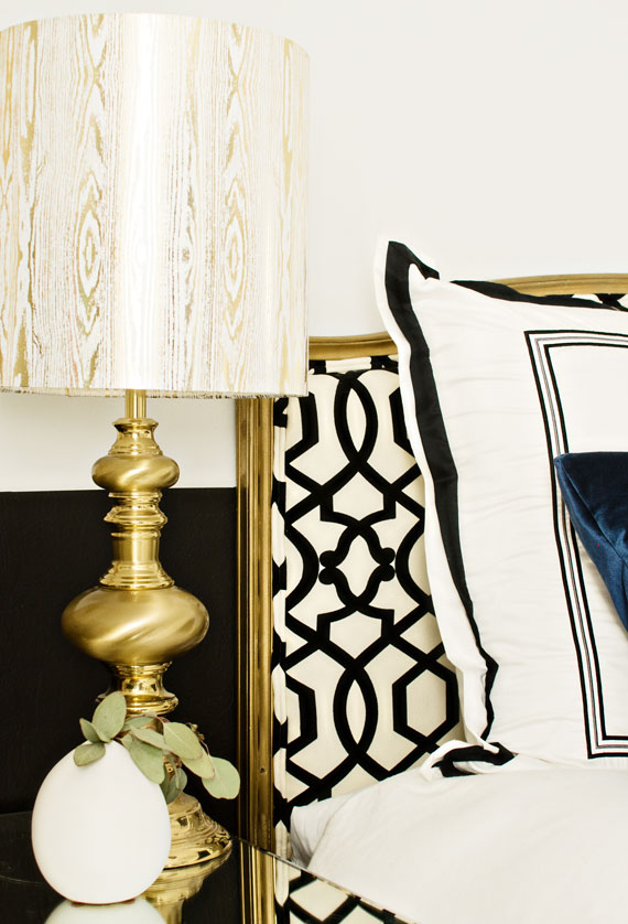 DIY faux bois lampshade // brittanyMakes