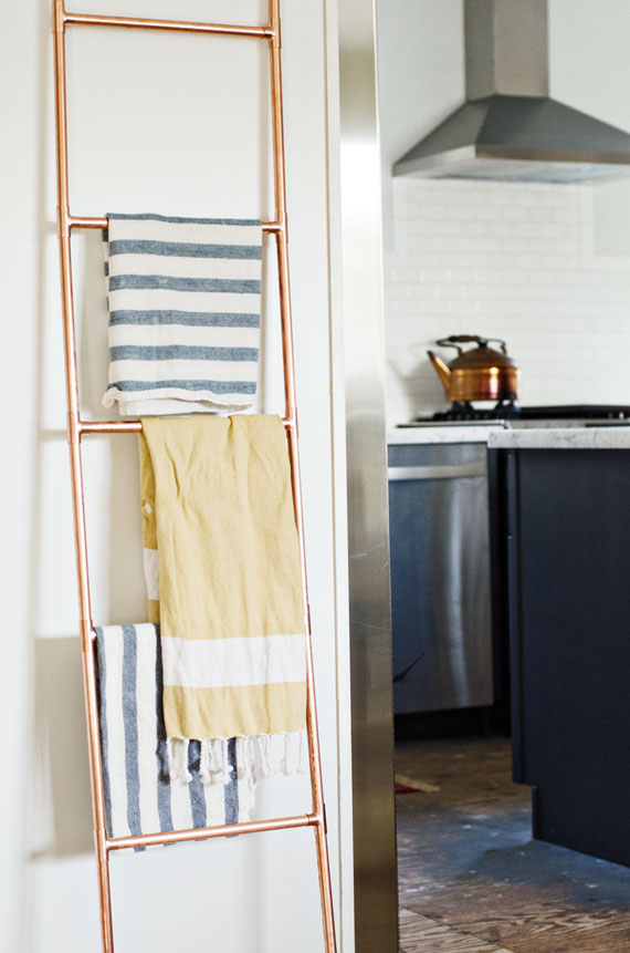 DIY Copper Pipe Ladder | brittanyMakes