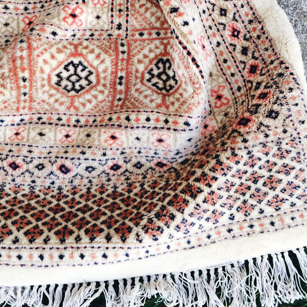 vintage rug // brittanyMakes