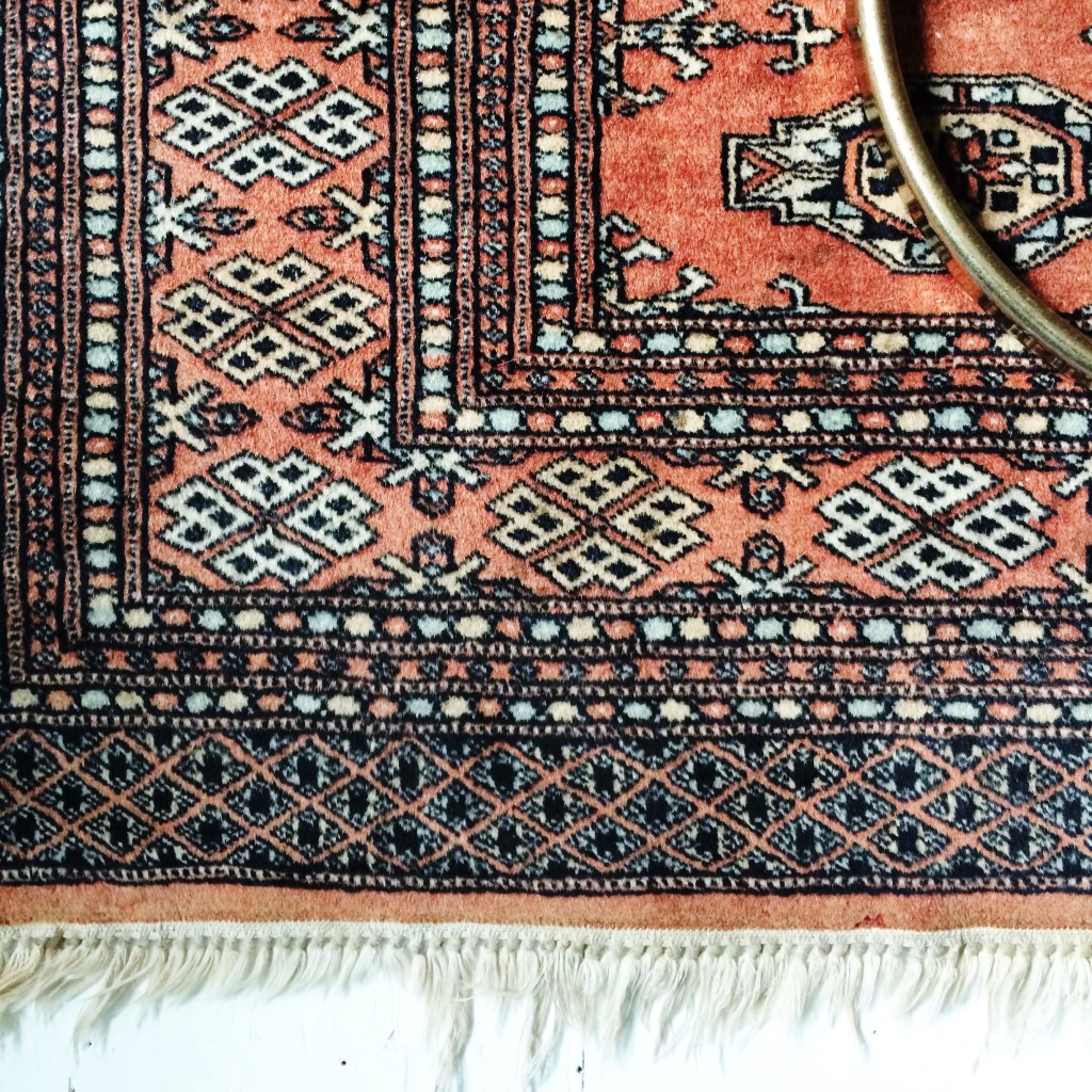 vintage rug // brittanyMakes