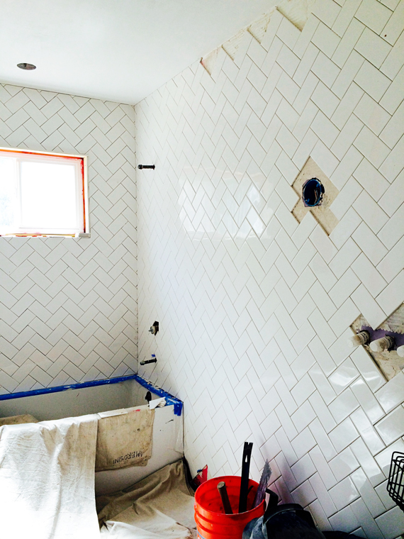 bathroom progress // brittanyMakes