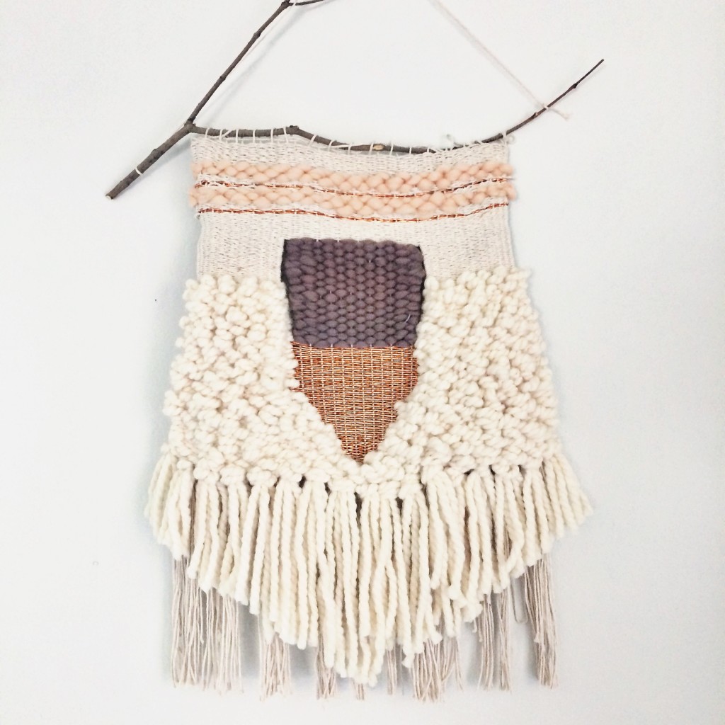 woven wall hanging // brittanyMakes