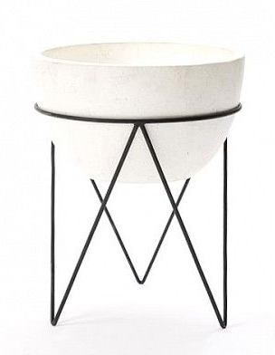 West Elm Chevron Planter // brittanyMakes