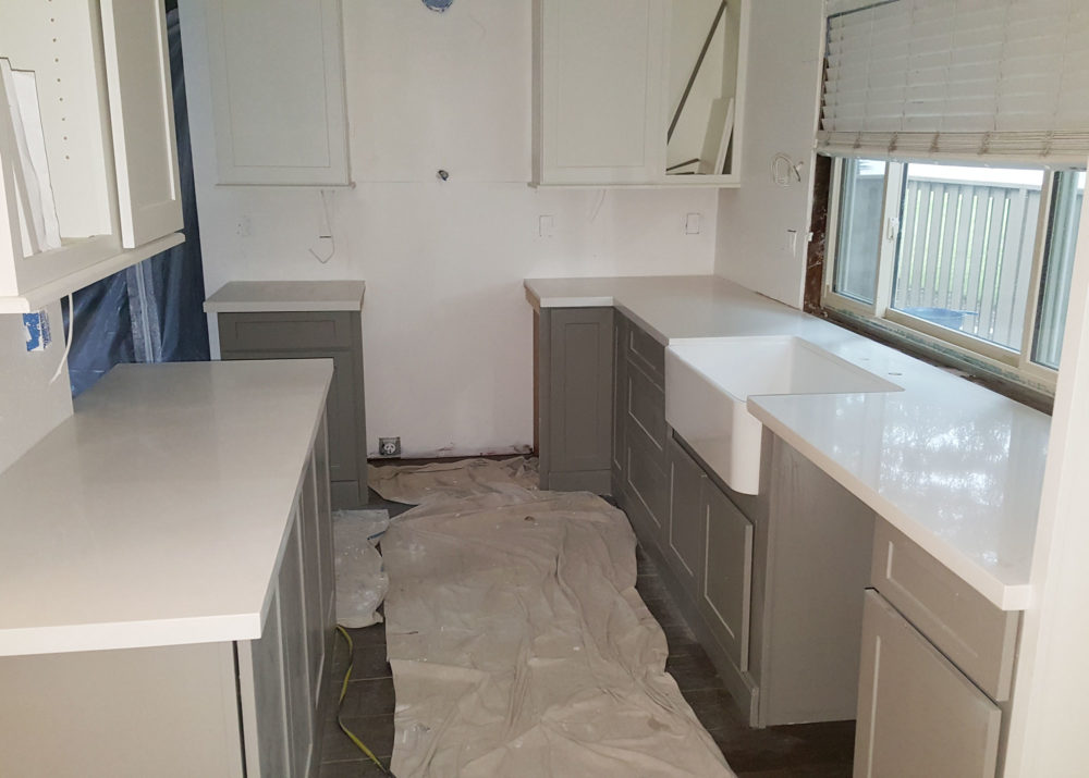 #projectmykindakitchen installing counters