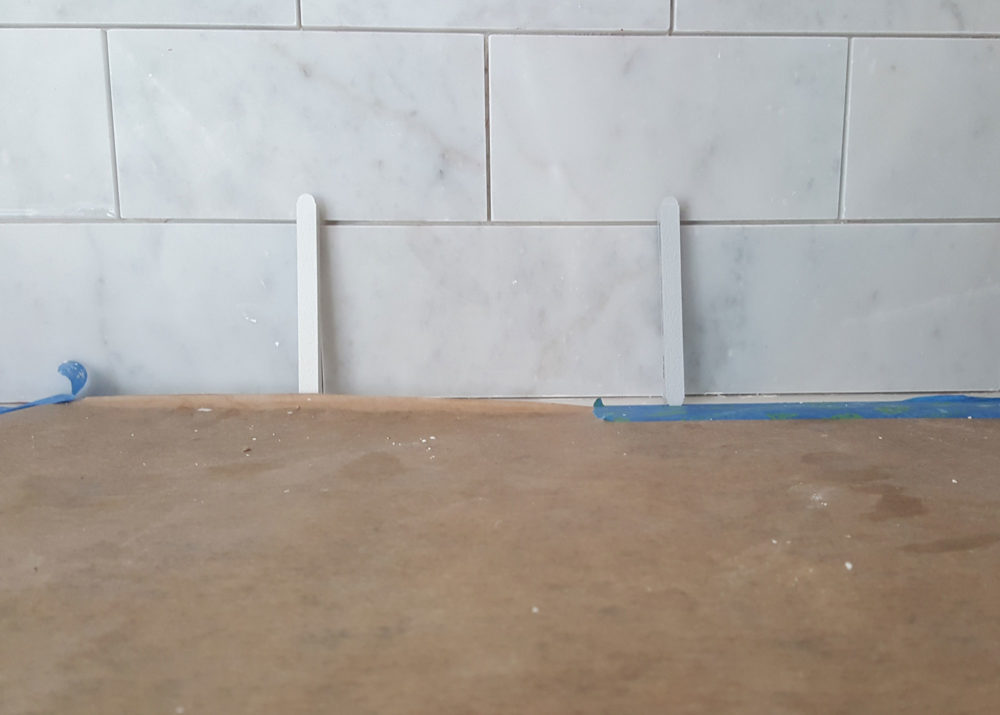 #projectmykindakitchen carrera marble subway tile