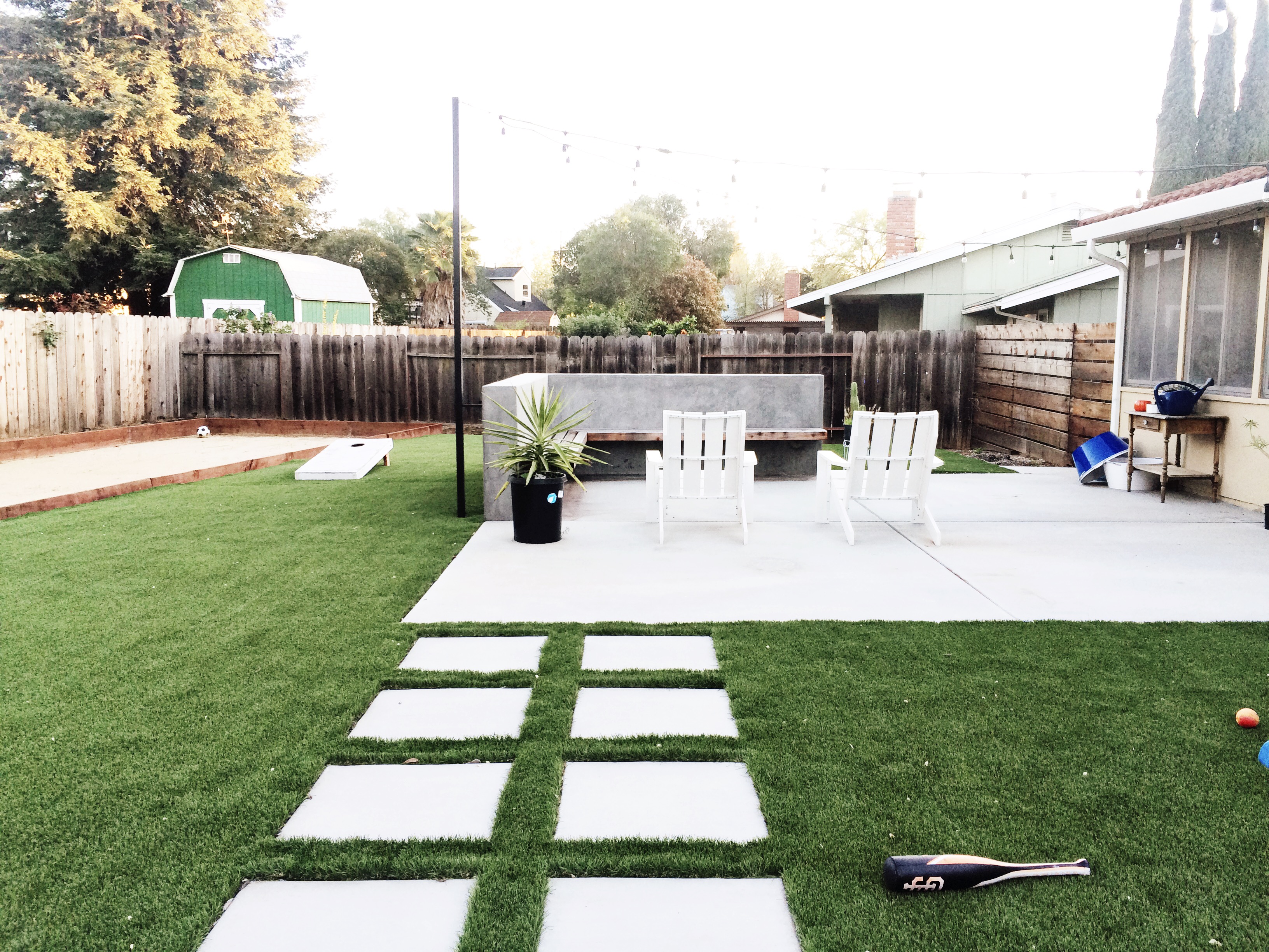 modern backyard // brittanyMakes