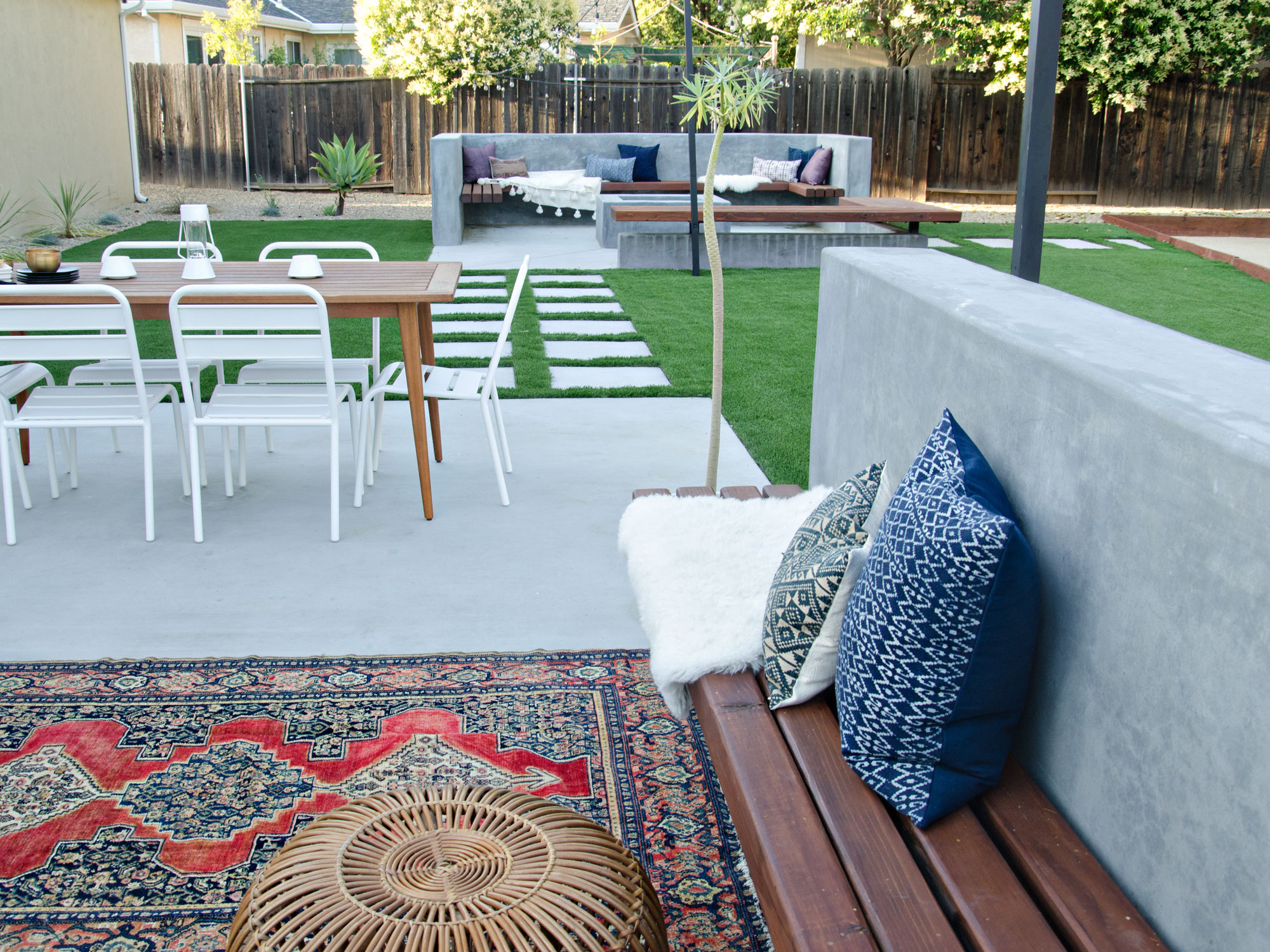 Modern California Backyard Patio Reveal | brittanyMakes