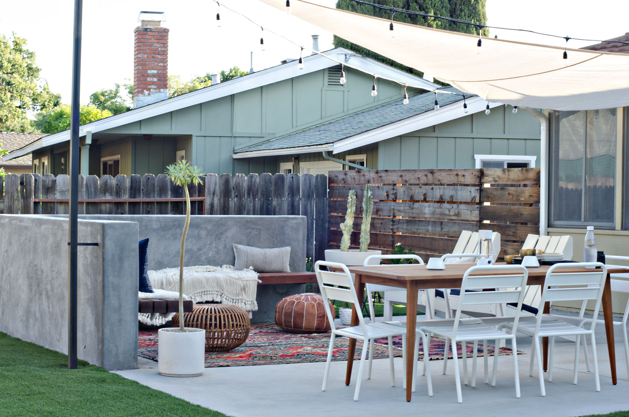 Modern California Backyard Patio Reveal | brittanyMakes