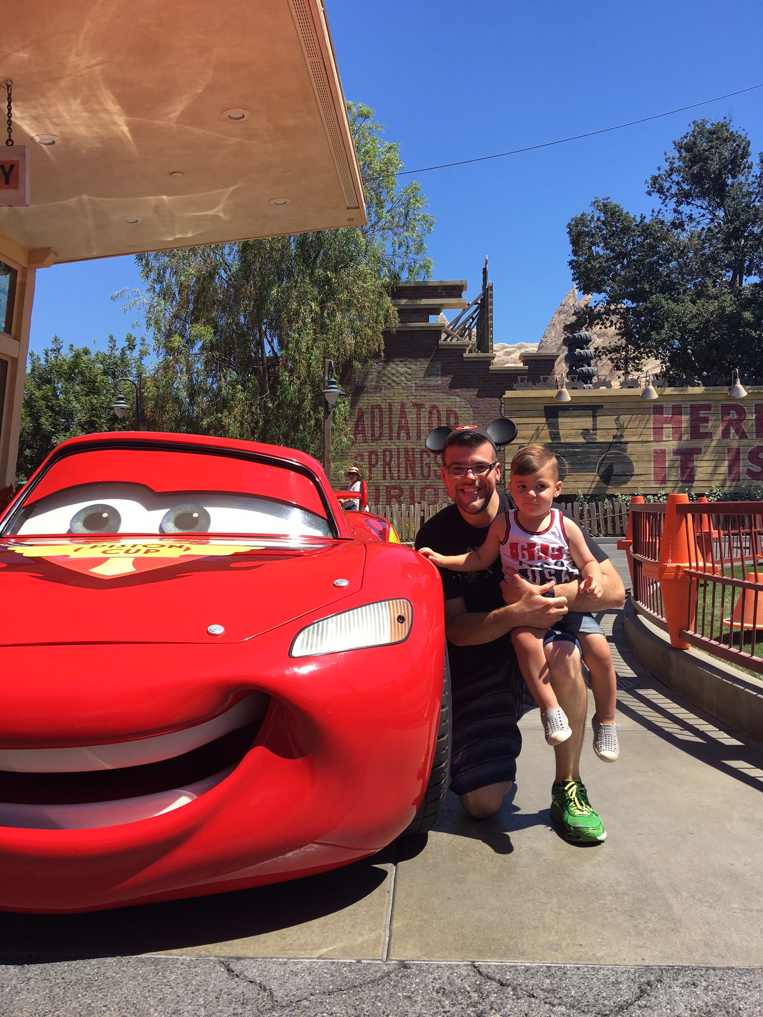 Zano meets Lightening McQueen