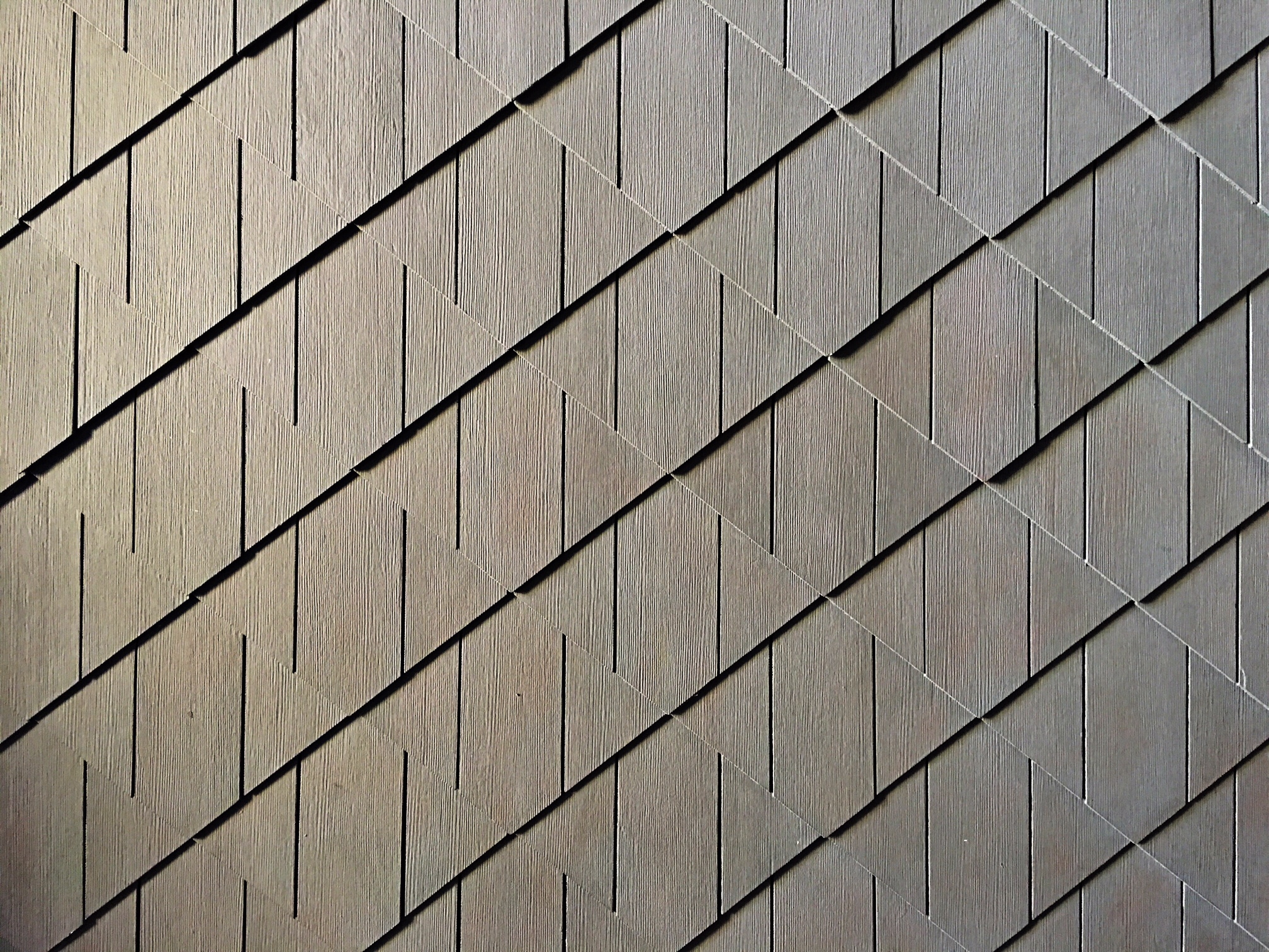 Diamond wall shingles at Disneyland