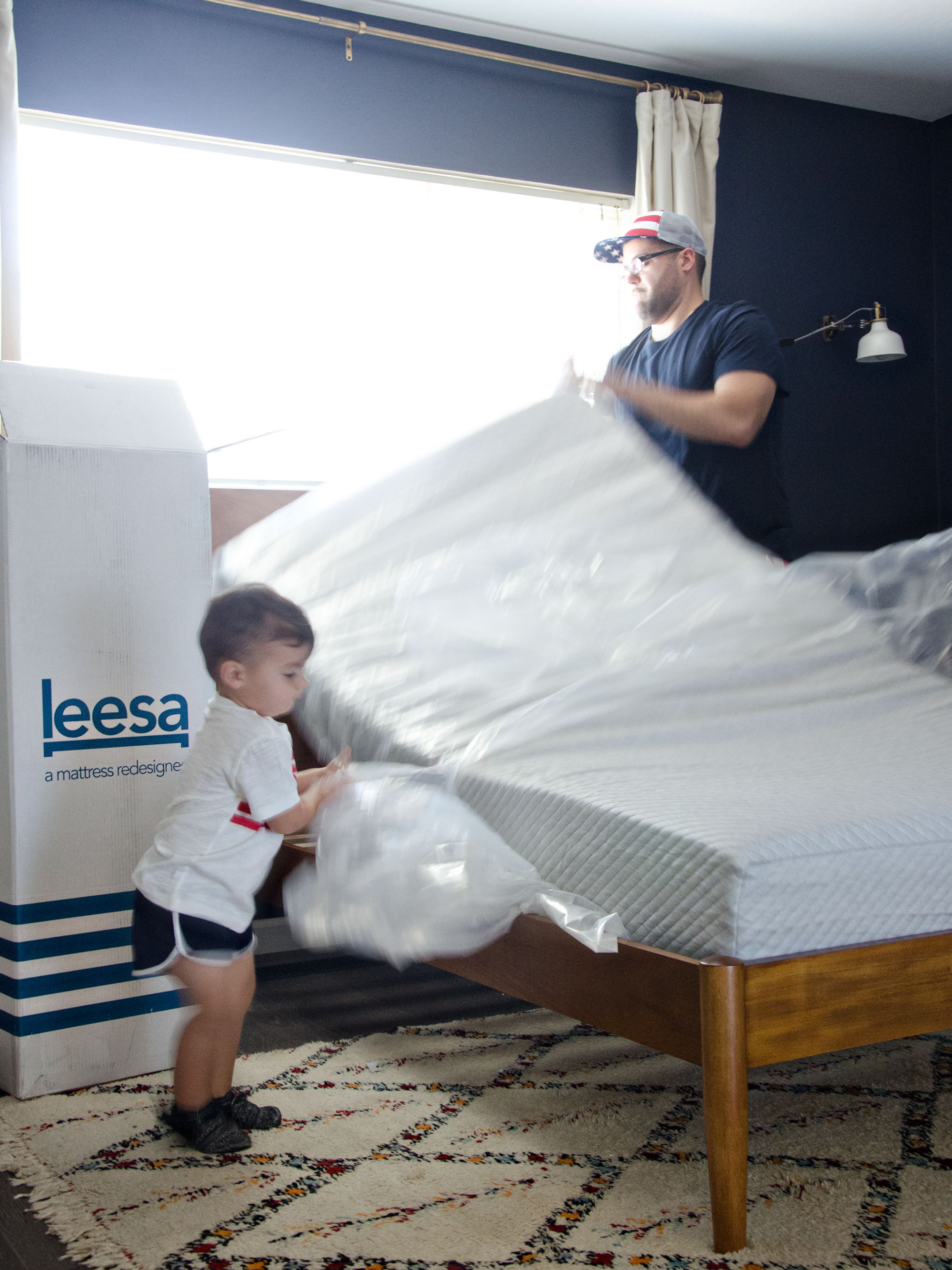 Leesa mattress for twin bed