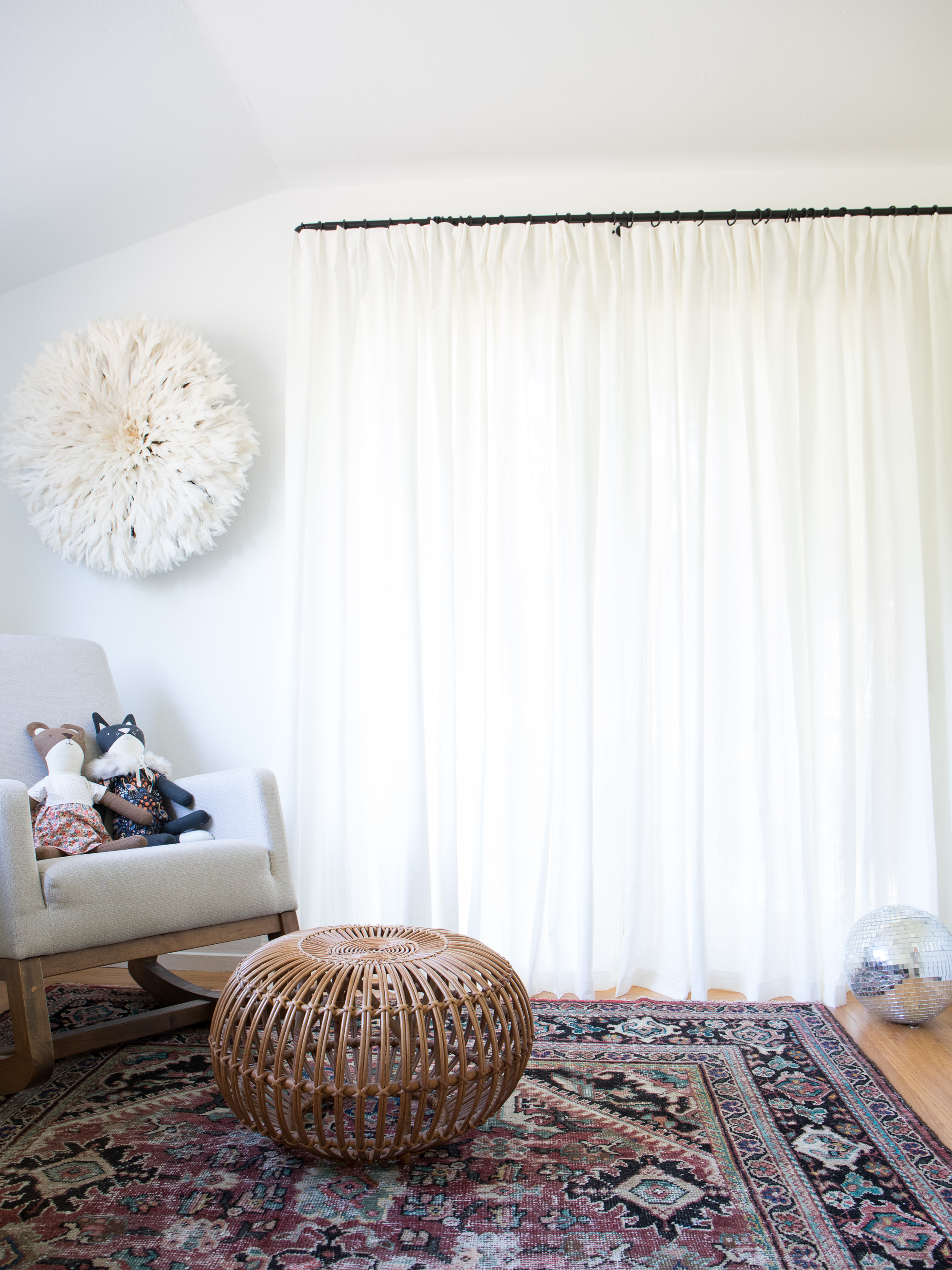 IKEA HACK: Pinched Pleat Curtains