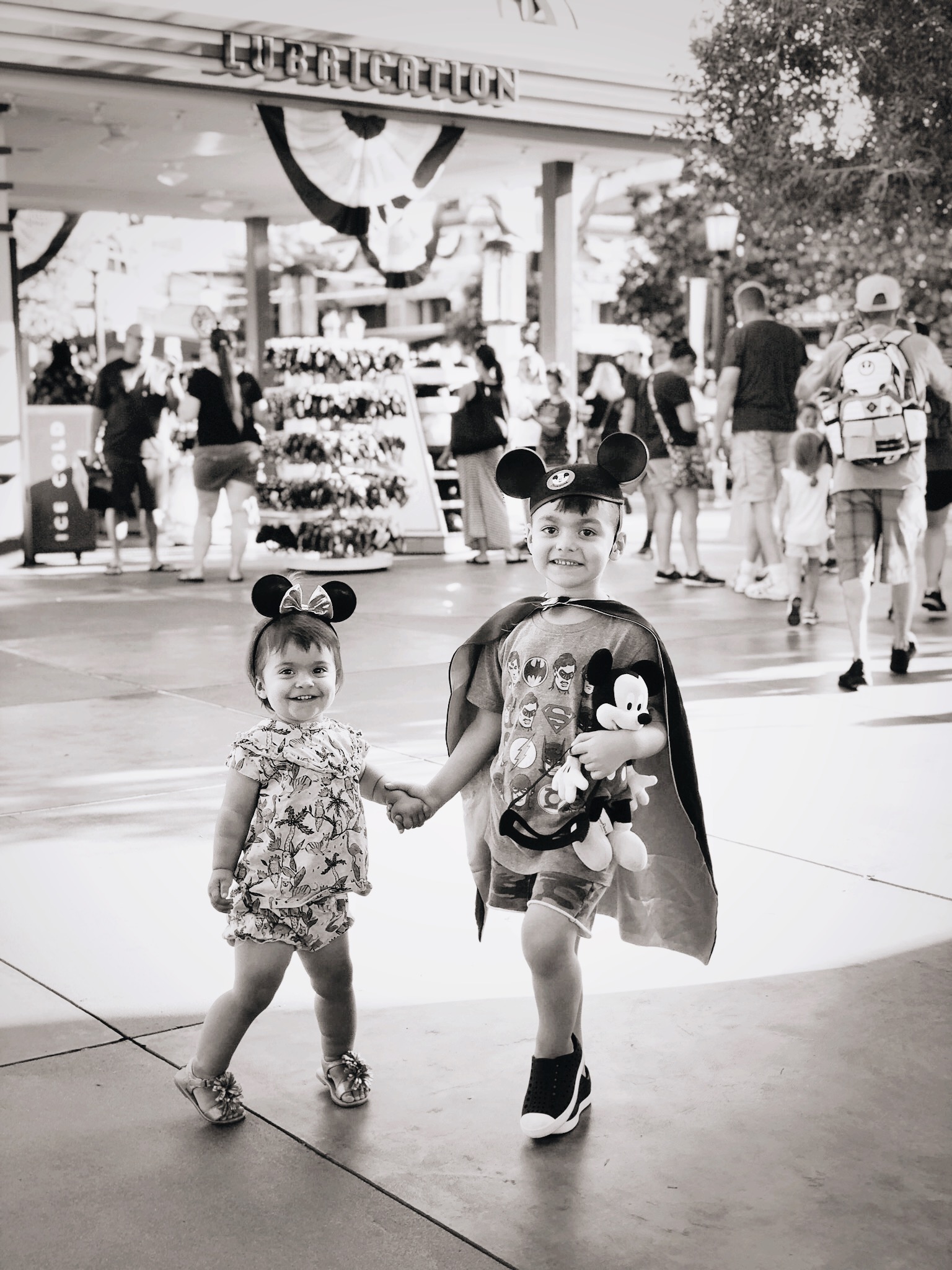 Disneyland family photo