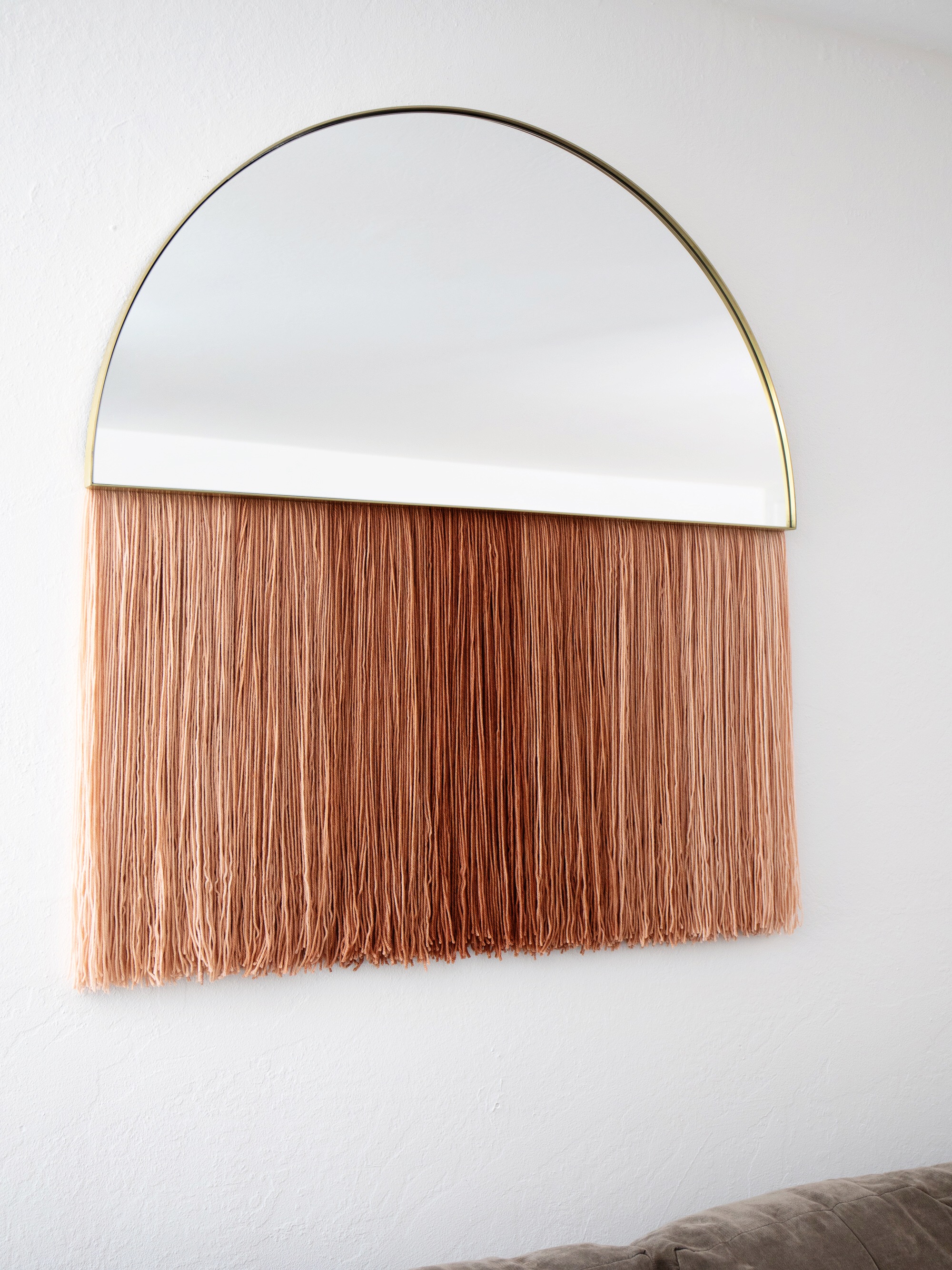 Mirror Fringe Wall Hanging 