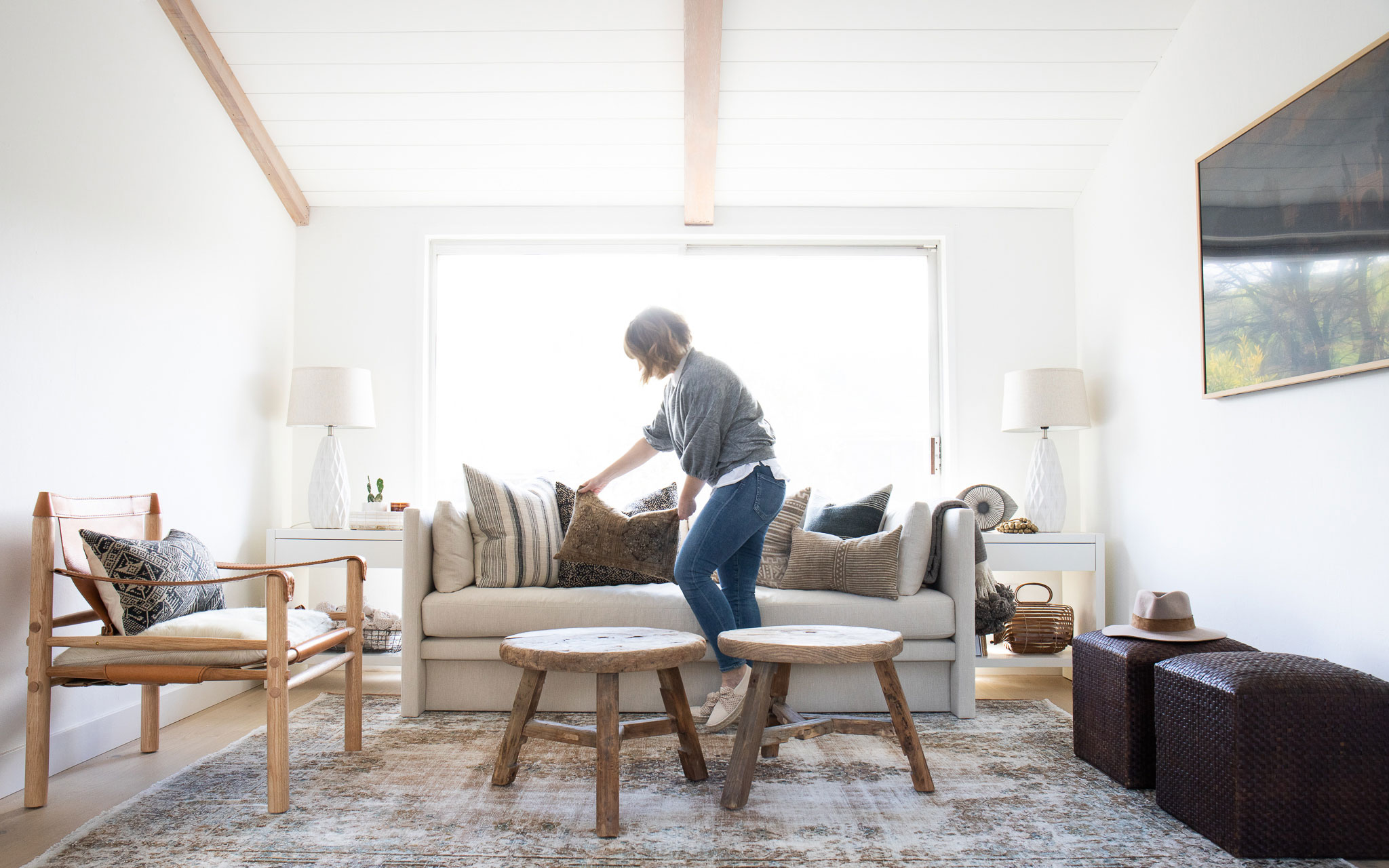 Master Suite Reading Nook Reveal with Perigold